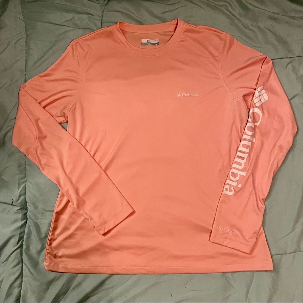 Women’s Columbia SPF Long sleeve shirt, Size Large